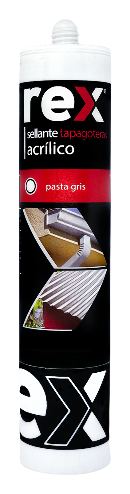Tapagoteras acrílico 300 ml Gris