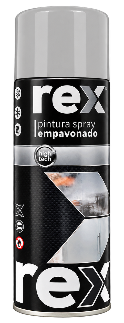 Pintura spray empavonado 400 ml Translúcido (esmerilado)
